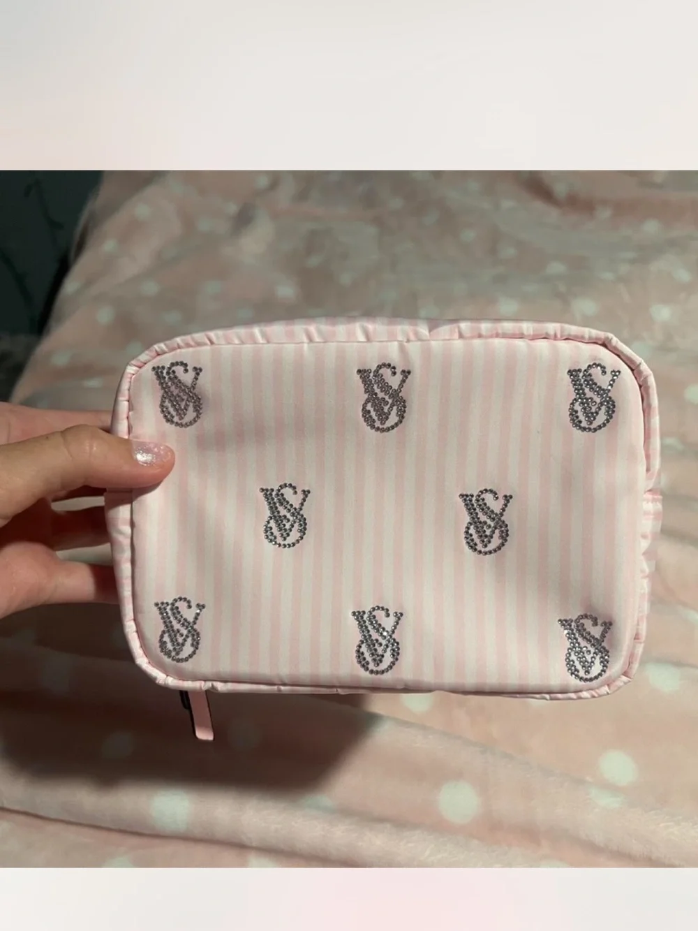 Victoria’s Secret Rhinestone Makeup Bag